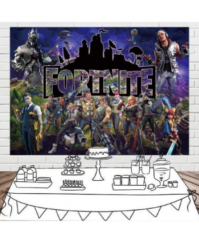 Battle Royale Backdrop Poster Video Game Party Supplies Happy Birthday Banner Gamer Backdrop Kids Wall Decoration $42.80 - Ki...