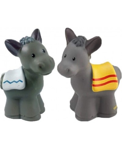 Fisher Price Nativity Manger Replacement Two (2) Donkey (Pair of Donkeys) $22.74 - Kids' Play Animal Figures