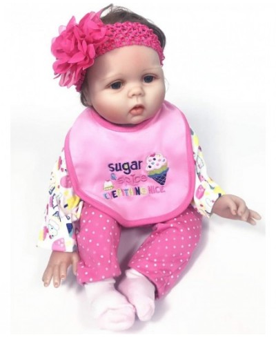 Reborn Baby Girl Doll 4 Pieces Accessories Set 20-22 Inches Newborn Baby Girl Clothes $26.05 - Doll Accessories