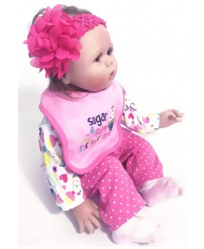 Reborn Baby Girl Doll 4 Pieces Accessories Set 20-22 Inches Newborn Baby Girl Clothes $26.05 - Doll Accessories