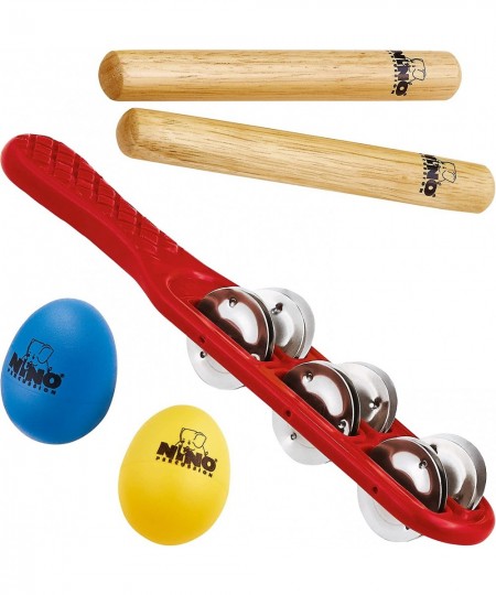 NINOSET2 Hand Percussion Rhythm Set 5 Pieces (VIDEO) $47.96 - Kids' Musical Instruments