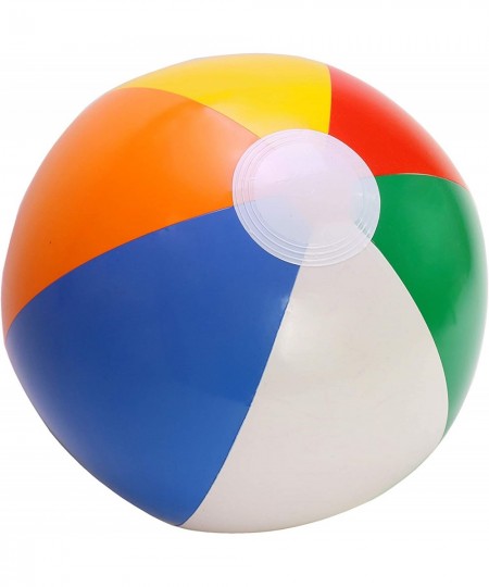 Rainbow Beach Balls - 12 inch Inflatable Beach Balls Kids Pool Toy (Pack of 12) $28.20 - Swimming Pool & Outdoor Water Toys