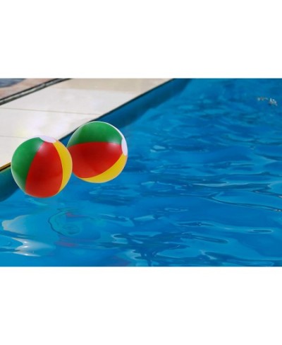 Rainbow Beach Balls - 12 inch Inflatable Beach Balls Kids Pool Toy (Pack of 12) $28.20 - Swimming Pool & Outdoor Water Toys