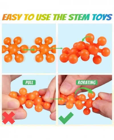 Building Blocks Kids STEM Toys 200Pcs | 9 Colors of Building Toys | Educational for Preschool Kids Age 3+ | Interlocking Soli...