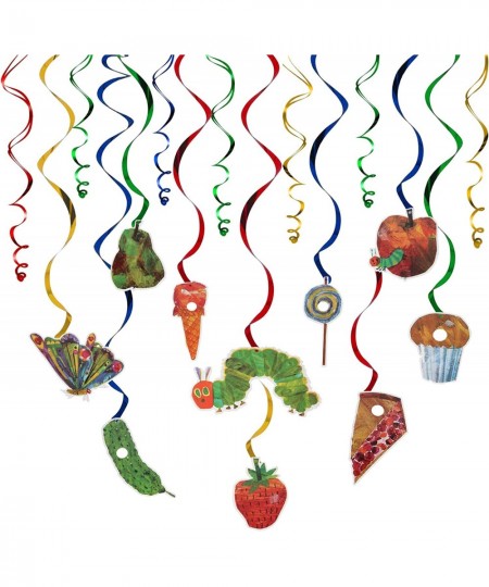 The Very Hungry Caterpillar Butterfly Swirls Streamers - 20 Pcs Children's Reading Story Birthday Party Decorations. $21.48 -...