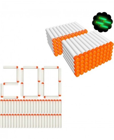 100Pcs Refill Darts + 200Pcs Refill Darts for Nerf N Strike Elite Glow at The Dark Bullets Pack - White $41.14 - Toy Foam Bla...