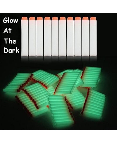 100Pcs Refill Darts + 200Pcs Refill Darts for Nerf N Strike Elite Glow at The Dark Bullets Pack - White $41.14 - Toy Foam Bla...