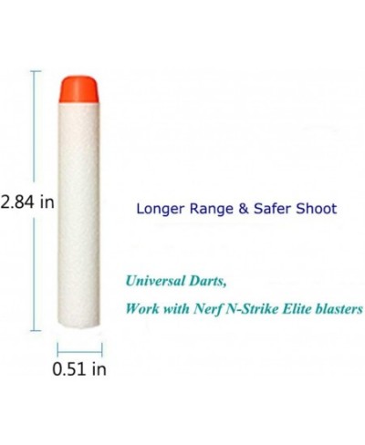 100Pcs Refill Darts + 200Pcs Refill Darts for Nerf N Strike Elite Glow at The Dark Bullets Pack - White $41.14 - Toy Foam Bla...