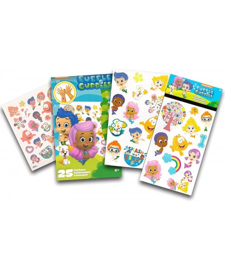 RoomMates Bubble Guppies Wall Decals Bundle ~ 44 Pc Bubble Guppies Room Decor with Bubble Guppies Stickers and Tattoos Plus P...