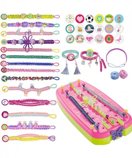 Friendship Bracelet Making kit Toys Gifts Crafts for Girls Ages 6 7 8 9 10 11 12 Year Old String Art Kits for Kids Birthday D...