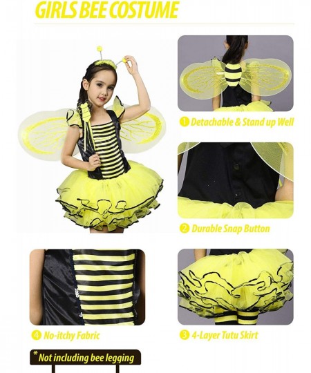 Bumble Bee Costume Princess Fancy Dress Up(Tutu Wings Antenna) $49.62 - Kids' Costumes