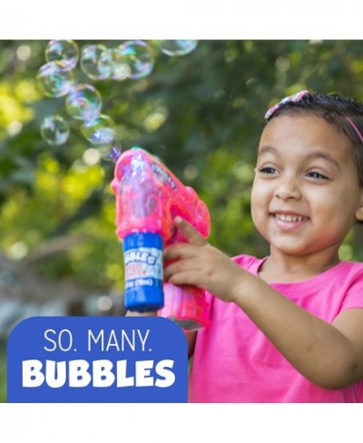 Fubbles Light Up Bubble Blaster Blows tons of Bubbles for Kids Includes Bubble Solution Teal $17.48 - Bubble Blowing Products