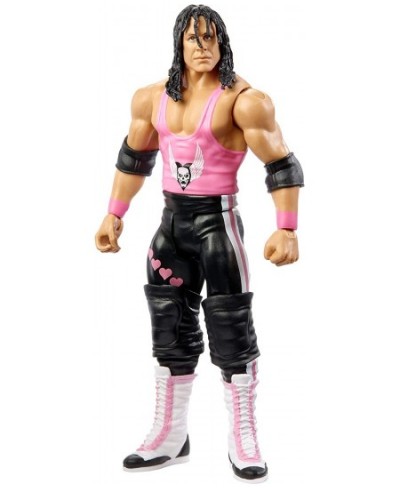 WWE SummerSlam Bret Hitman Hart Action Figure in 6-inch Scale with Articulation & Ring Gear Series 97 $45.78 - Action Figures