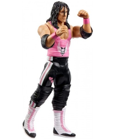 WWE SummerSlam Bret Hitman Hart Action Figure in 6-inch Scale with Articulation & Ring Gear Series 97 $45.78 - Action Figures