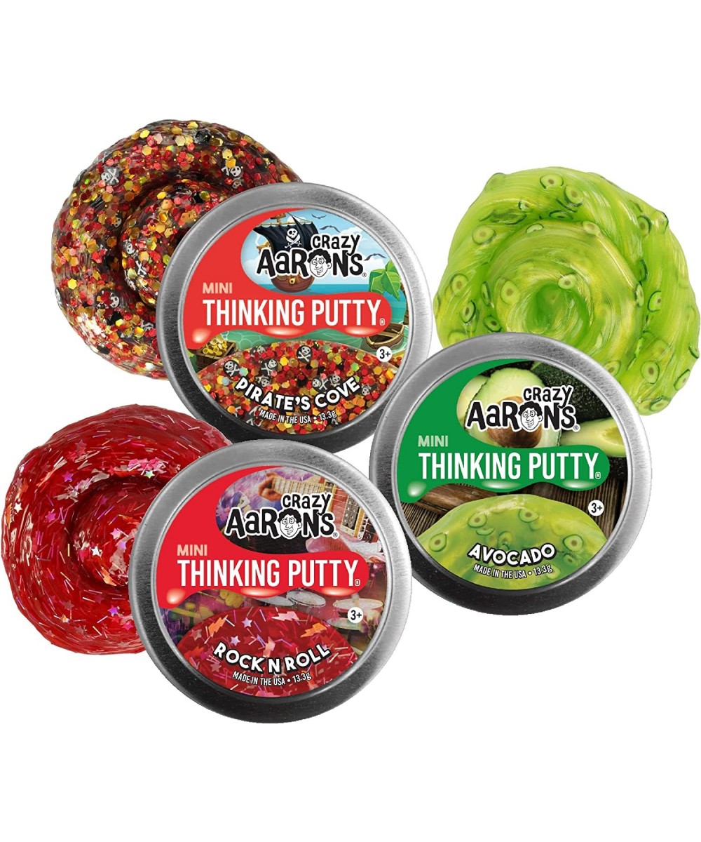 Crazy Aaron's Putty Mini Tins Rock N' Roll Pirate's Cove & Avocado Gift Set Bundle - 3 Pack (13.3g Each) $30.92 - Slime & Put...