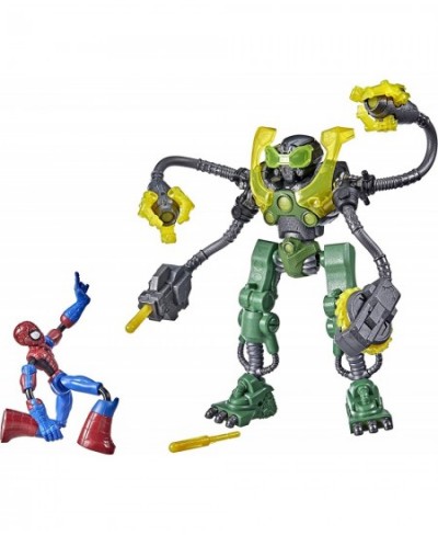 Marvel Bend and Flex Vs. Ock-Bot 6-inch Action Figure 10-Inch Ock-Bot with 2 Projectiles Ages 4 and Up $41.38 - Action Figures