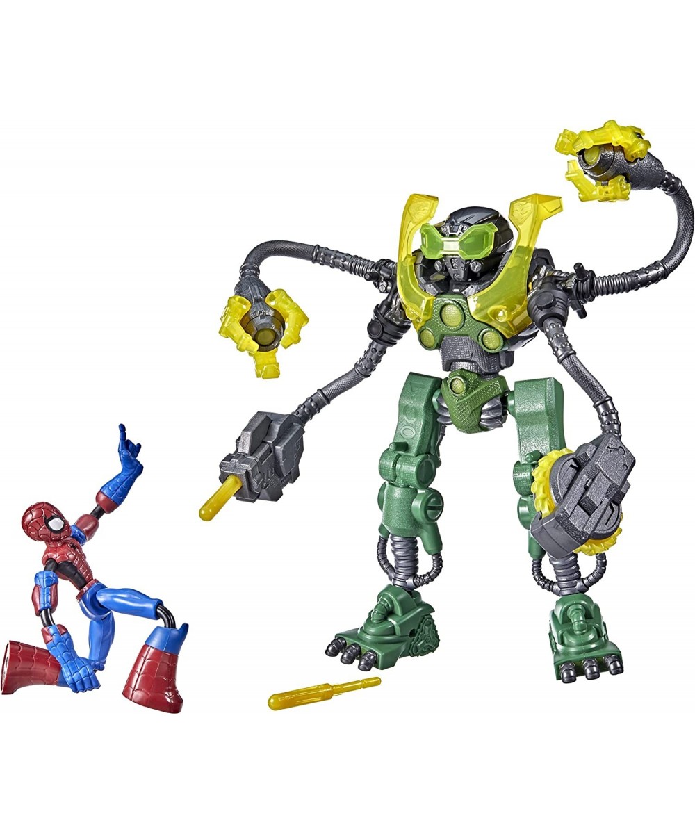 Marvel Bend and Flex Vs. Ock-Bot 6-inch Action Figure 10-Inch Ock-Bot with 2 Projectiles Ages 4 and Up $41.38 - Action Figures