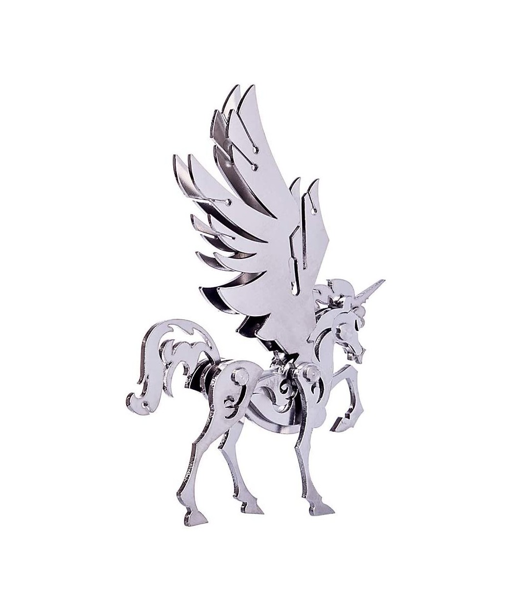 3D Metal Puzzle Model DIY Assembly Animal Model Stainless Steel Model Kit Jigsaw Puzzle Brain Teaser Educational Toy Desk Orn...