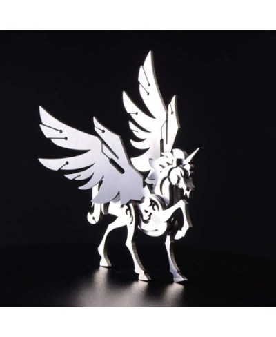 3D Metal Puzzle Model DIY Assembly Animal Model Stainless Steel Model Kit Jigsaw Puzzle Brain Teaser Educational Toy Desk Orn...