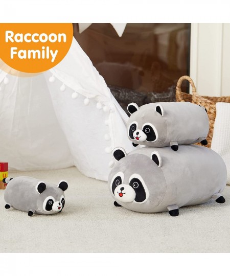 20'' Raccoon Pillow Stuffed Animals Cute Plush Toys Special Day for Kids Birthday Gifts for Boys and Girls Gray $48.79 - Kids...