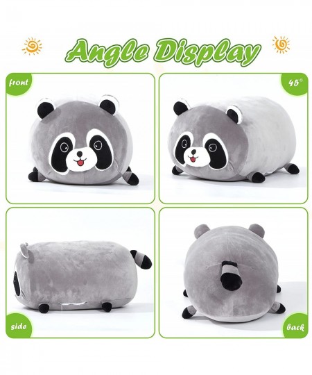 20'' Raccoon Pillow Stuffed Animals Cute Plush Toys Special Day for Kids Birthday Gifts for Boys and Girls Gray $48.79 - Kids...