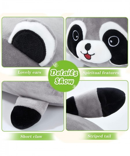 20'' Raccoon Pillow Stuffed Animals Cute Plush Toys Special Day for Kids Birthday Gifts for Boys and Girls Gray $48.79 - Kids...