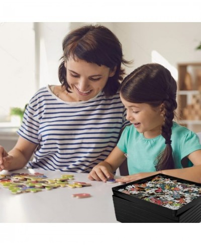 8 Puzzle Sorting Trays with Lid 8x8 Premiunm Puzzle Trays Gift for Puzzles 1000-1500 Pieces $29.41 - Puzzle Accessories