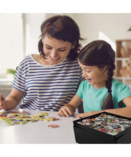 8 Puzzle Sorting Trays with Lid 8x8 Premiunm Puzzle Trays Gift for Puzzles 1000-1500 Pieces $29.41 - Puzzle Accessories