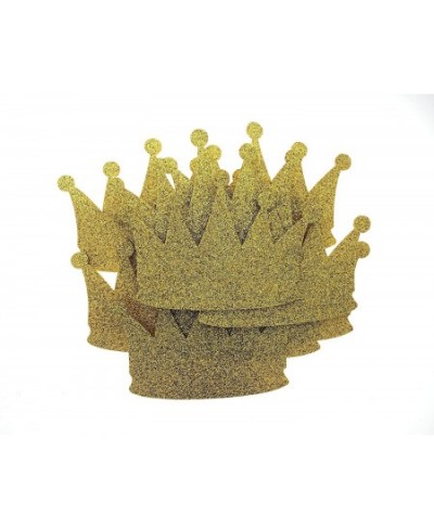 EVA Foam Gold Silver Glitter Royal Crown Tiara Cut Out Birthday Event Party Baby Shower $17.09 - Kids' Party Hats