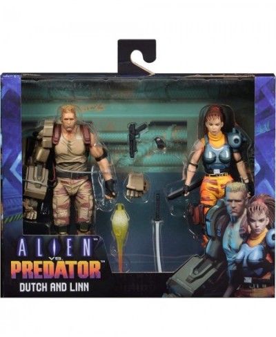 Alien vs Predator (Arcade Appearance) - 7” Scale Action Figures - Dutch & Linn 2-Pack $77.63 - Action Figures