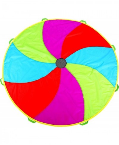 NARMAY® Play Parachute for Kids Rotating Rainbow with 8 Handles - 6 Feet $31.76 - Flying Toys