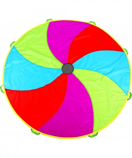 NARMAY® Play Parachute for Kids Rotating Rainbow with 8 Handles - 6 Feet $31.76 - Flying Toys