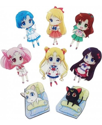 8 Fridge Magnets with Chibi Figures for Anime $22.48 - Magnetic & Felt Playboards