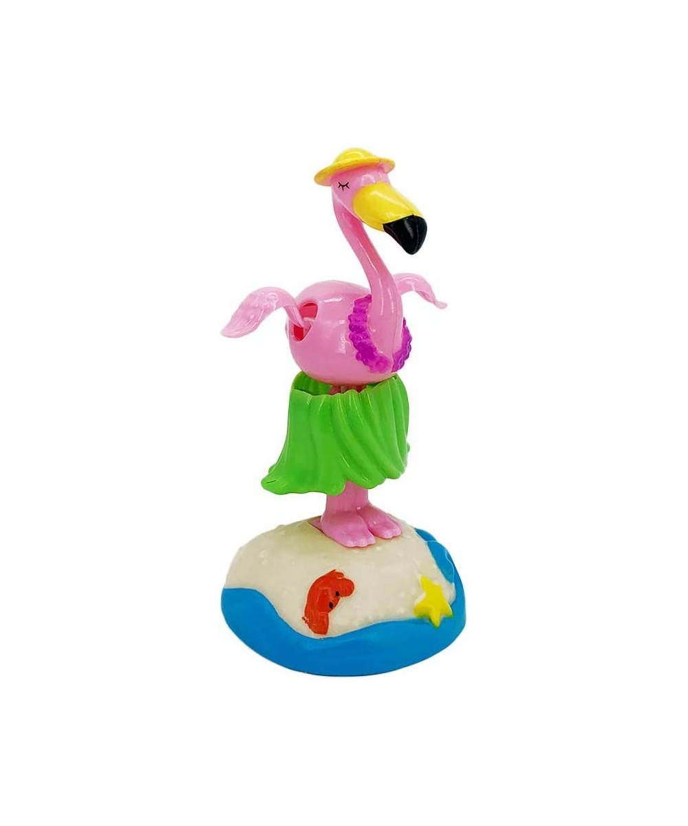 Solar Powered Dancing Hula-Hula Flamingo Dolls Swinging Dress Animated Bobble Dancer Car Decor $17.29 - Solar Power Kits