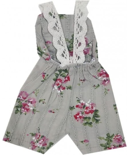 Generic Lace Strap Overalls Rompers Hat Carpet Clothes for 10-11 inch Reborn Doll Girl $22.72 - Doll Accessories