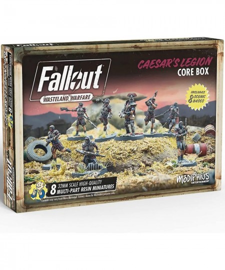 Fallout Wasteland Warfare: Caesar's Legion Core Box - 8 Figure Set RPG $82.04 - Board Games