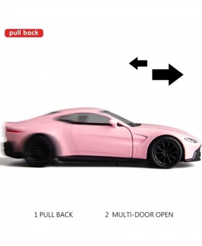 Compatible for 1:36 Diecasting Alloy Car Model Aston Martin Vantage Toy Car Pull Back Vehicles Toy Car for Toddlers Kids Boys...