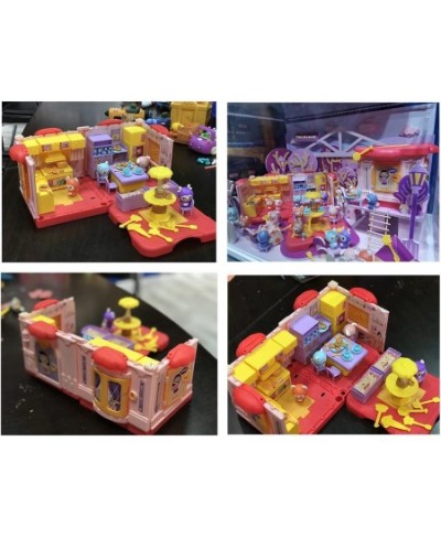 Building Toys Ket Kitchen Playset Hidden Key Rabbit Blind Box Assembling Construction House with Drill Sticker for Kids 3 4 5...