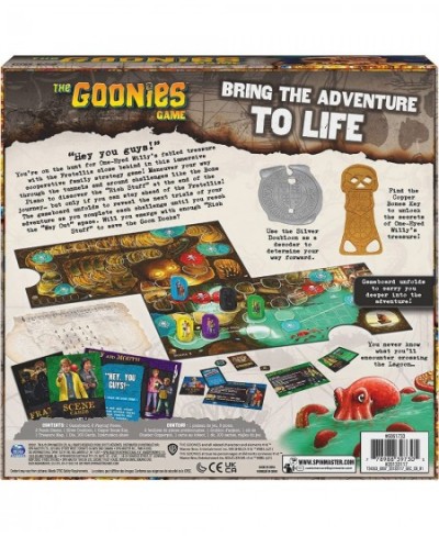 Goonies The Goonies Game Retro Vintage 80’s Family Movie Board Game for Kids Aged 10 and up $39.14 - Board Games