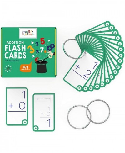 Educational Addition Math Flash Cards (0-12 All Facts) 169 Cards with Two Rings (0-12 Addition) $25.31 - Educational Flash Cards