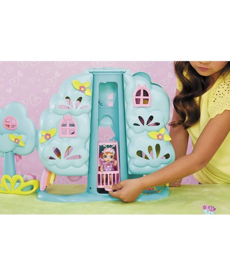 Surprise Treehouse Playset with 20 Plus Surprises and Exclusive Doll Multicolored $65.73 - Doll Playsets