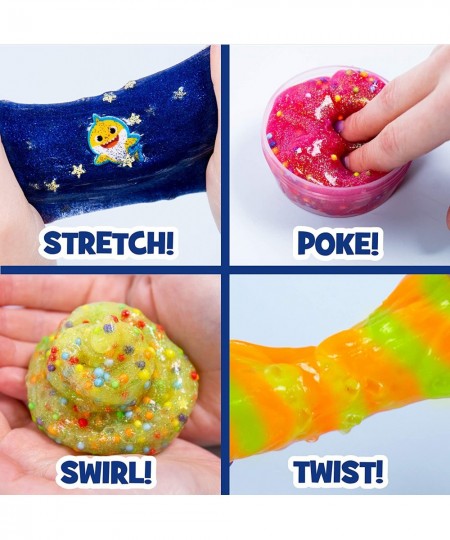 Ultimate Mix’EMS by Horizon Group USA Enjoy Squishing & Squeezing 7 Types of Gooey Putty Stretchy Slime. Mix in Stars Figurin...