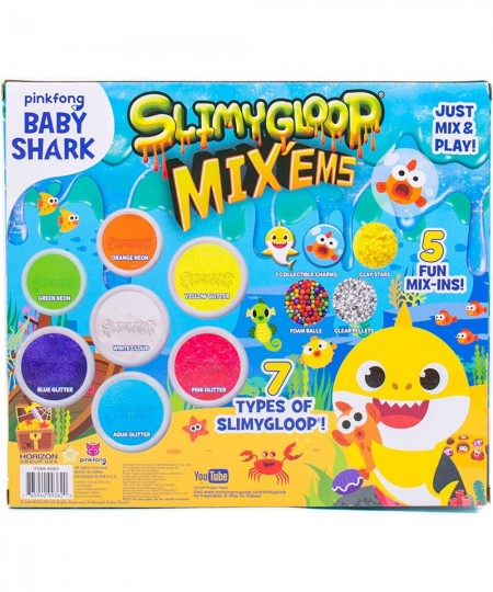 Ultimate Mix’EMS by Horizon Group USA Enjoy Squishing & Squeezing 7 Types of Gooey Putty Stretchy Slime. Mix in Stars Figurin...