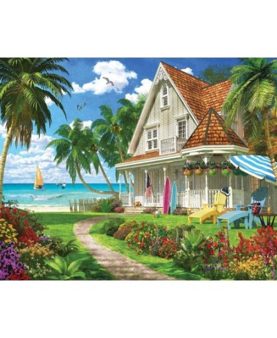 Beach House - 1000 Piece Jigsaw Puzzle $33.31 - Jigsaw Puzzles