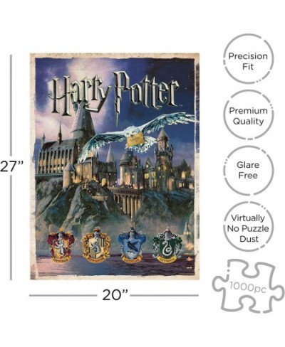 Harry Potter Puzzle Hogwarts Castle (1000 Piece Jigsaw Puzzle) - Officially Licensed Harry Potter Merchandise & Collectibles ...