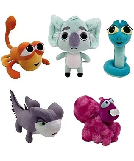 Movie Cute Cartoon Plushies Figures Maddie Pretty Boy Frank Nigel Zoy Plush Stuffed Dolls Gift for Fans Soft and Cuddly 10inc...