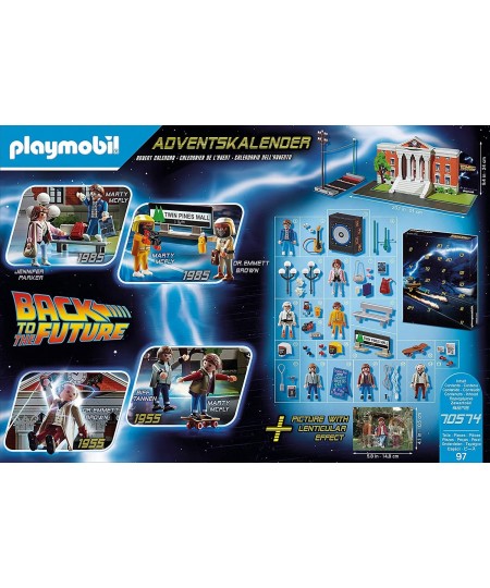 Back to The Future Advent Calendar $62.87 - Play Figure Playsets