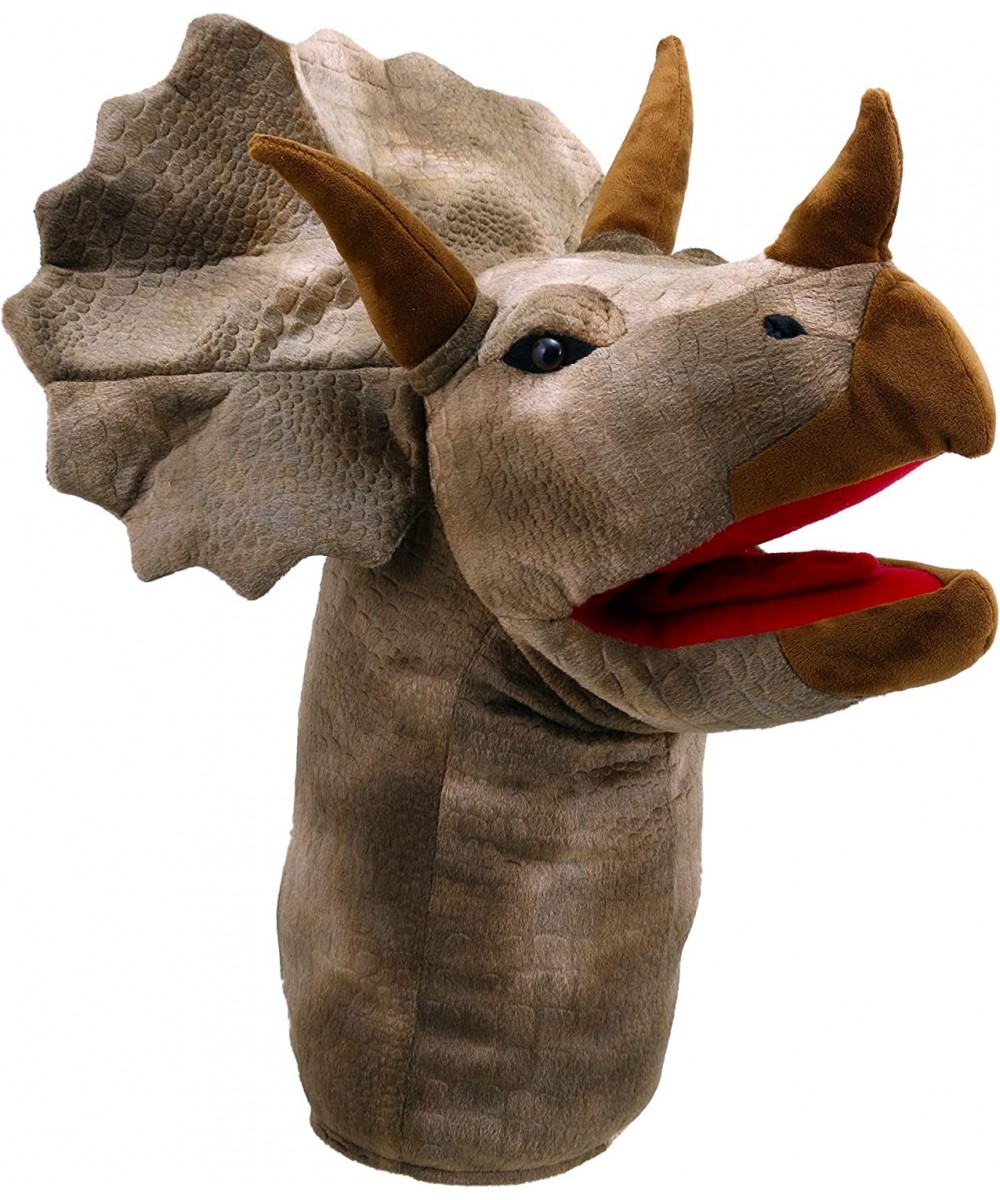 Large Dino Heads - Triceratops Hand Puppet $55.01 - Hand Puppets