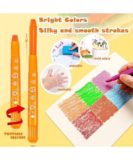 Kids Marker Set Art School Supply Kit 53-PCS Coloring Pen with Carrying Pencil Case Birthday Gifts for Girls $41.52 - Kids' D...