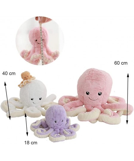 Mood Octopus Plush Doll Cute Stuffed Ocean Animal Plush Pillow for Birthday Gift Adult Kids40cm Blue $72.03 - Kids' Plush Toy...